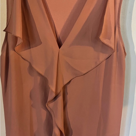 Blush sleeveless Flowy top size M - Picture 2 of 2